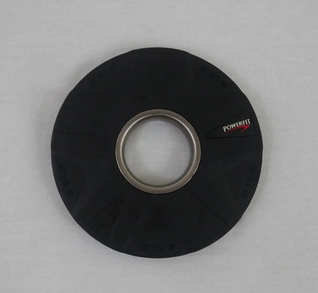 Plates 2.5lb PowerFit Rubber Equipment Star Grip Premium Five