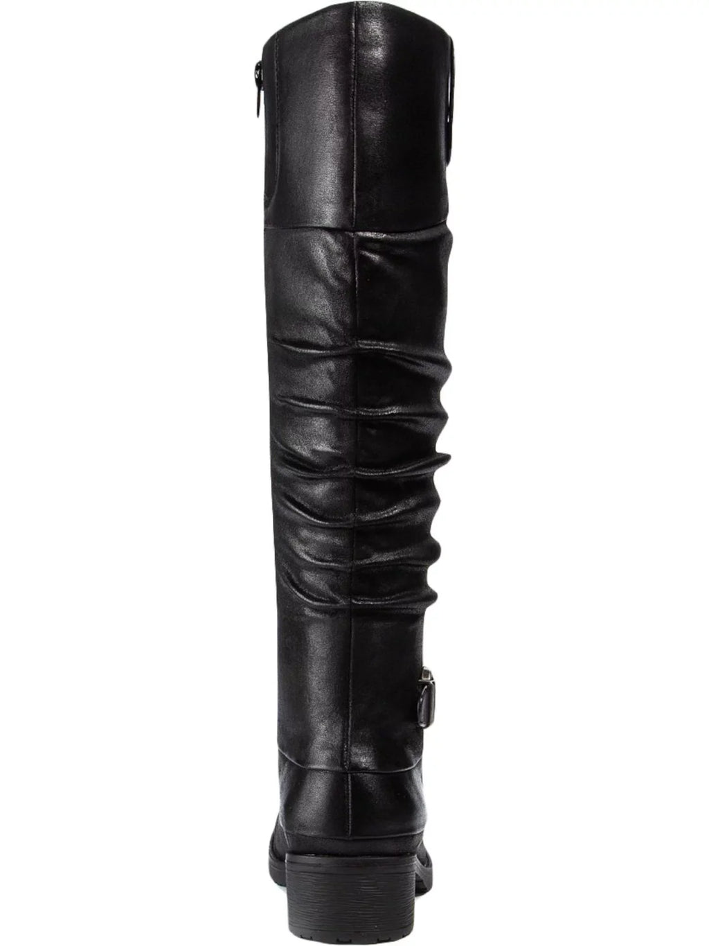 BARETRAPS Gore 11 Side Womens Heel Pull Accent Tab Stretch M Boots Onika Shoes Block Round Cushioned Zip-Up Buckle Toe