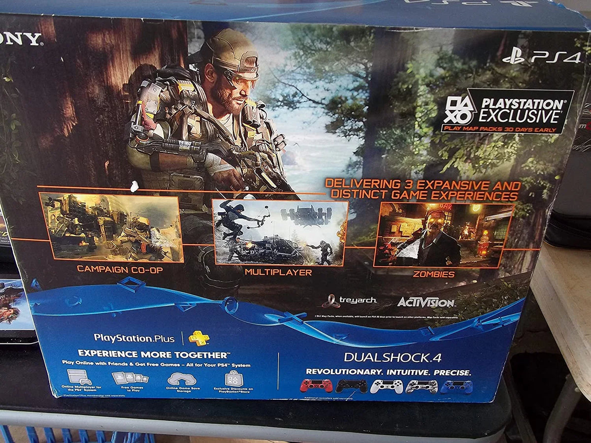 Duty Ops Sony Of Call PlayStation Bundle PS4 4 (Refurbished) Restored III With COD 500 Console GB