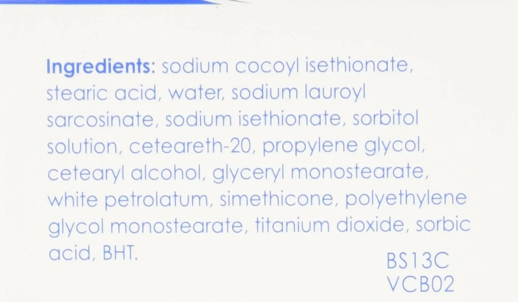 Oz Pack Bar Vanicream Sensitive 3.9 For 4. Cleansing Skin, Of