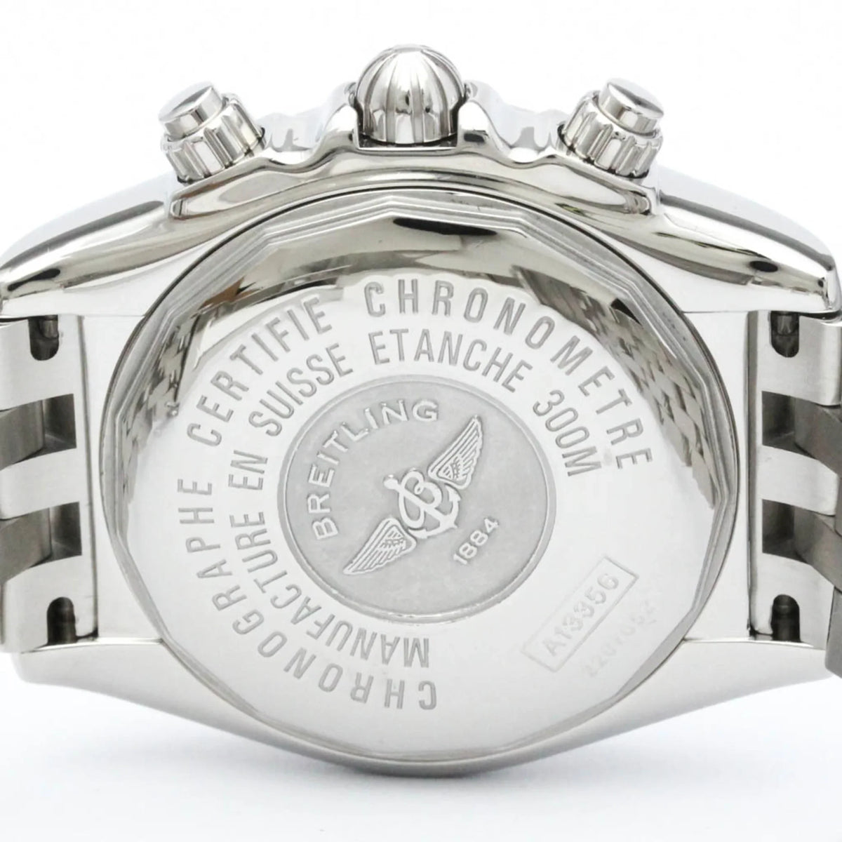 Watch Chronomat Pre-Owned BREITLING Steel Polished Evolution Automatic A13356 (Good) BF563347