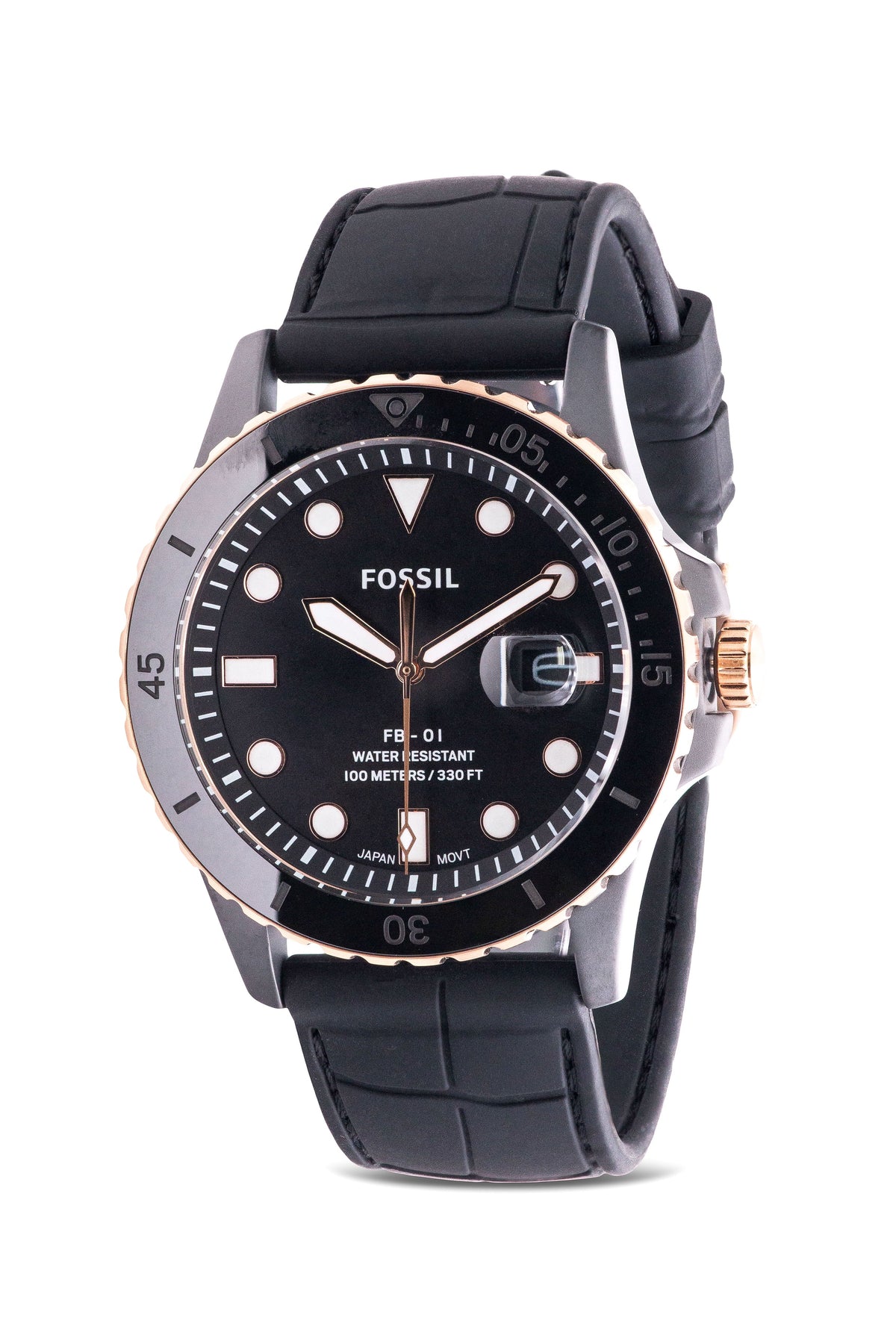 CE5022 FB-01 Mens Watch Silicone Fossil