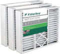 (3-Pack) HVAC AC FC100A1003 Filterbuy Honeywell Furnace MERV Air Pleated 16x20x5 for 8 Filters