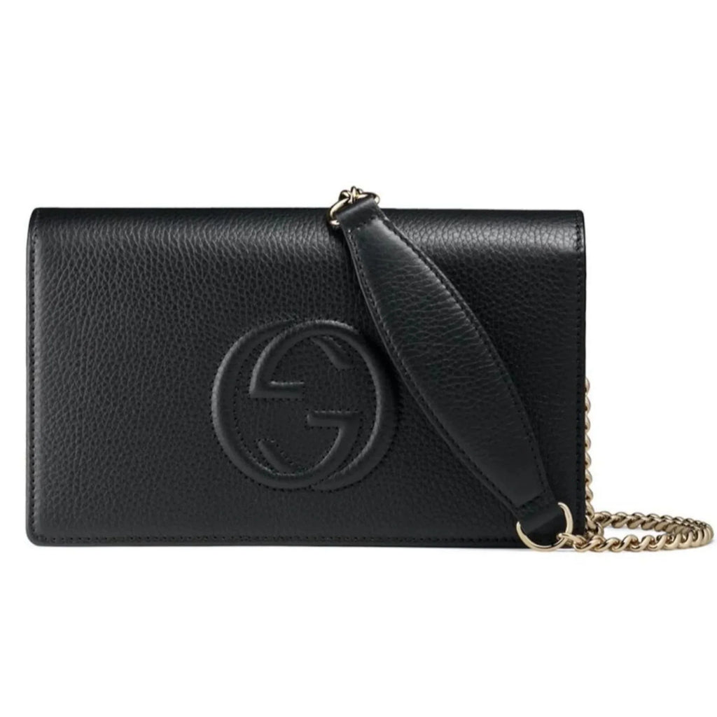 Bag Wallet Cross Leather Body Chain Soho on Gucci