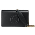 Bag Wallet Cross Leather Body Chain Soho on Gucci
