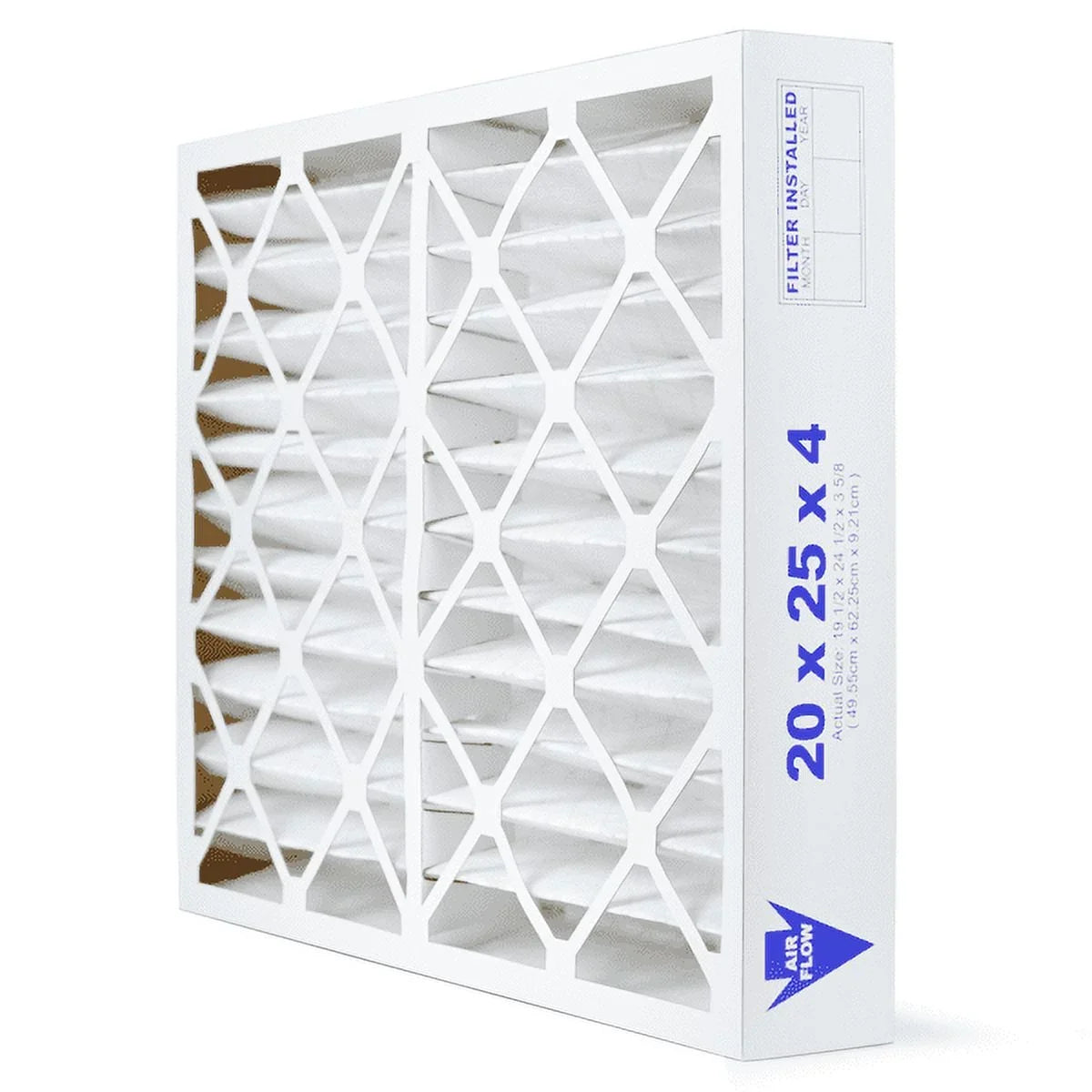 in 6-Pack, Filter, Health 13 Air USA 20x25x4 MERV Made Filters Pleated Furnace AC AIRx Air Filter HVAC the