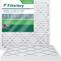 Air HVAC (3-Pack) 13 AC 24x24x1 MERV Filters Furnace Filterbuy Pleated