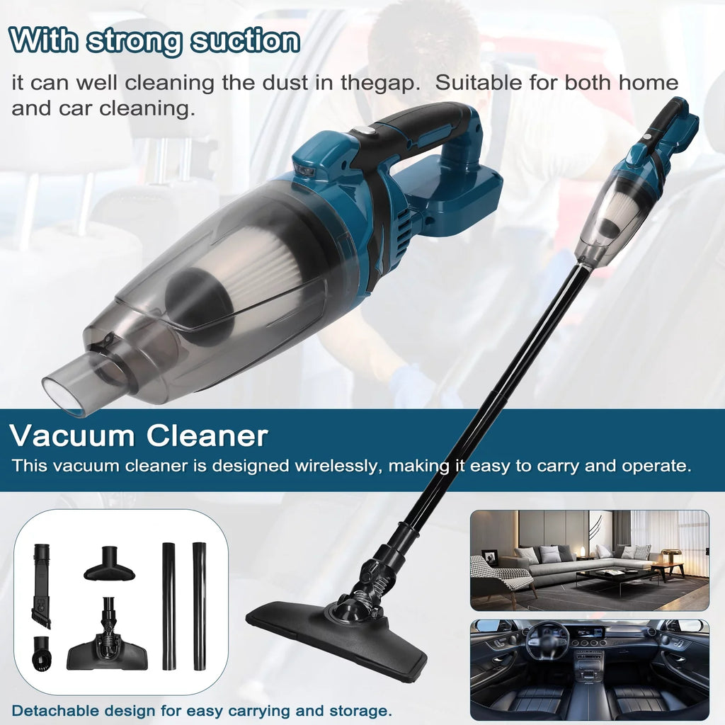 10KPa and Andoer Portable Car Use, Vacuum High Vacuum Cleaner, Home Power Cordless Dual Cleaner