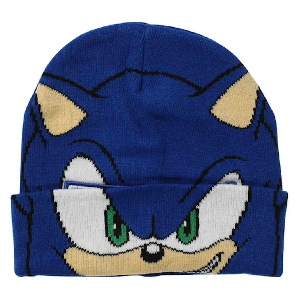 Beanie Hedgehog Roll-Down Sonic Hat the