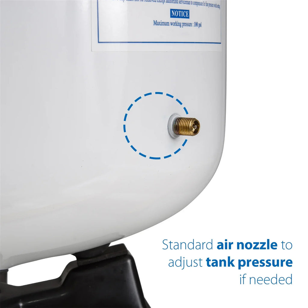Gallon Systems Residential Osmosis T55M Reverse Water for Storage iSpring Tank Pre-Pressurized 5.5 (RO)