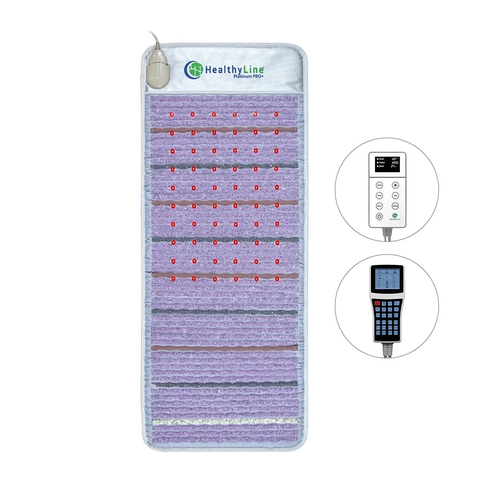 Firm Far Infrared Pro PEMF Short Platinum Full Photon 6024 Mat, Pad, Advanced InfraMat HealthyLine