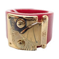 VUITTON GP Vuitton Plastic Pre-Owned LOUIS size LV Red Ring x (Good) Louis L