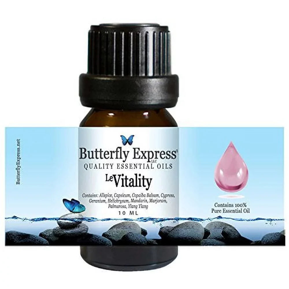Le Express Vitality Oil Butterfly 100% Pure Blend by - 10ml - Essential