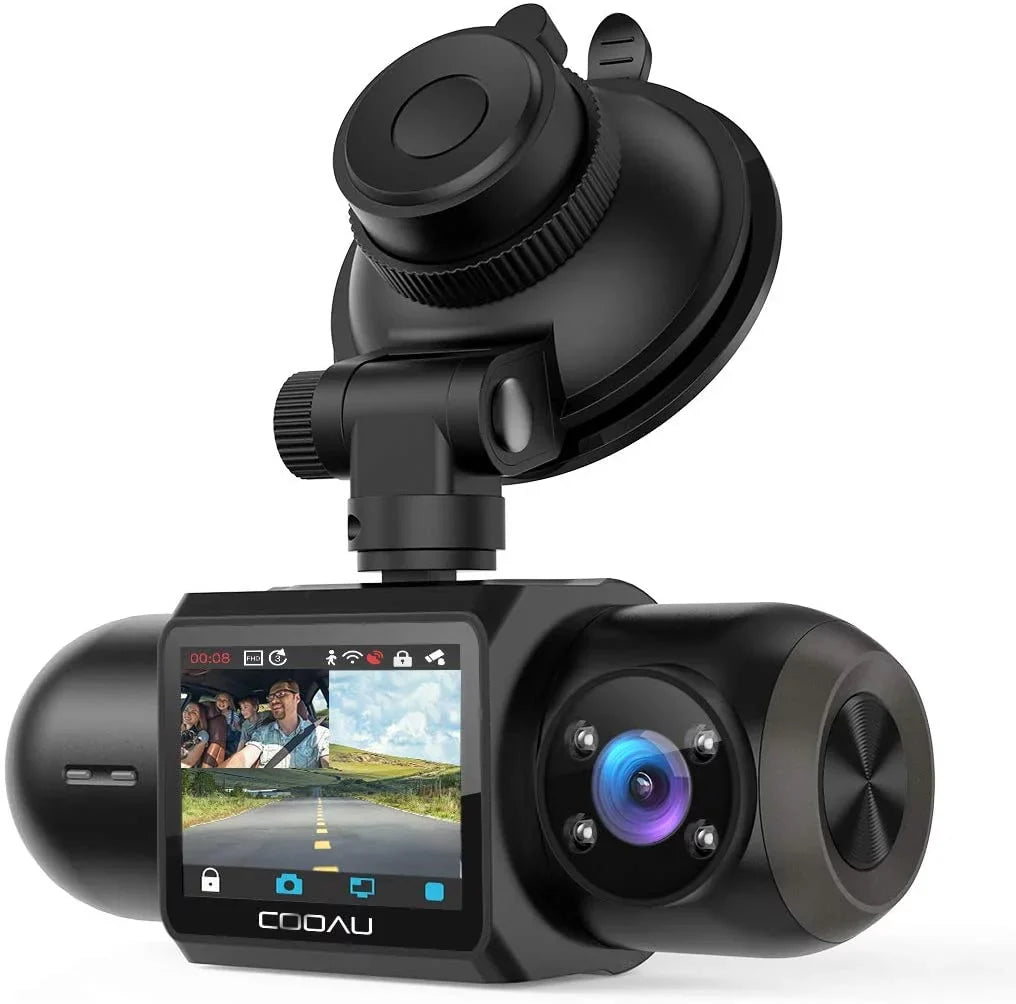 4 1080P Recording Dual Supercapacitor, Infrared Car Recorder (D30) GPS Camera Vision, Cam, and Sony Front Wi-Fi Inside Night Dash Loop Parking LEDsG-Sensor, Built-in Uber with Sensor, Mode, FHD IR