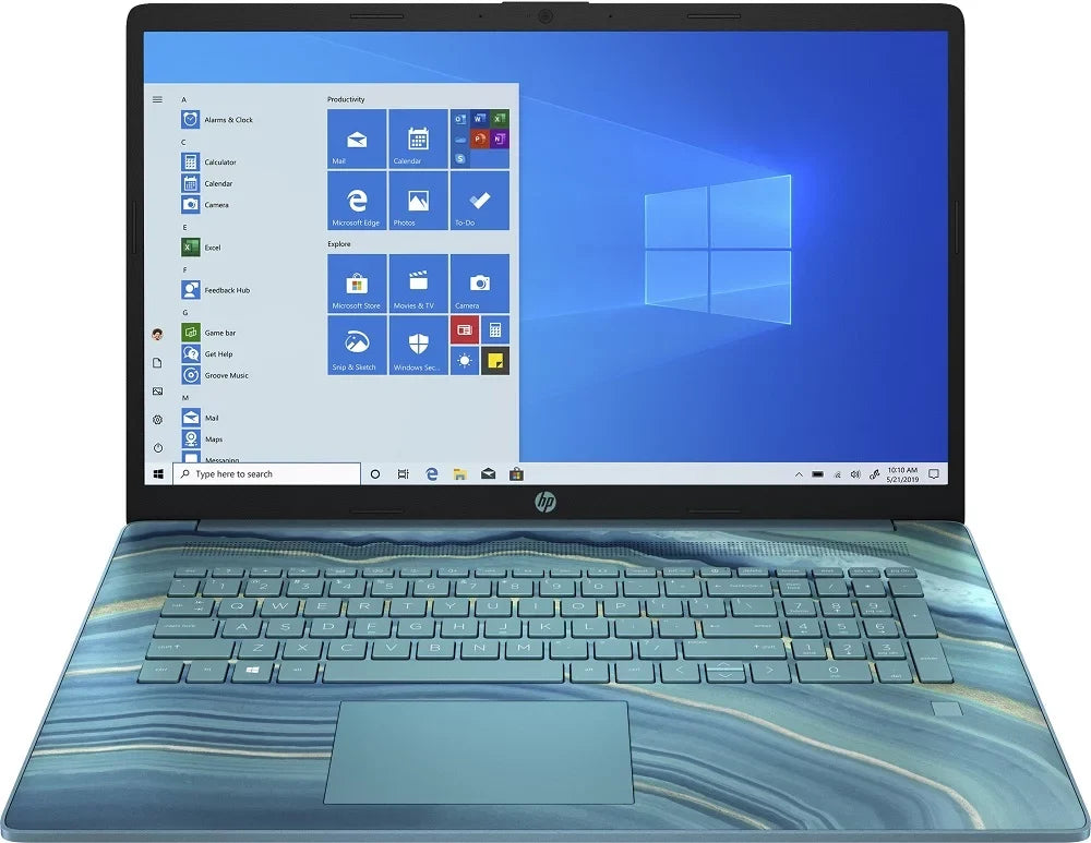 8GB - (Refurbished) Teal Restored 17.3" - Intel UHD Pentium Windows 7505 17CN0036DSREF SSD 512GB Intel HD+ - Notebook Graphics - - Home 11 - Underwater Gold HP - RAM