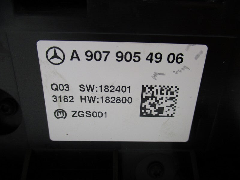 2023 Controls Heater AC Sprinter Pre-Owned (Good) OEM Mercedes Temperature