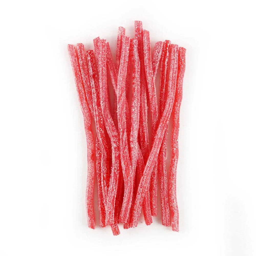 Caddy) Sour (24ct Straws, Punch Strawberry, Tray 2oz