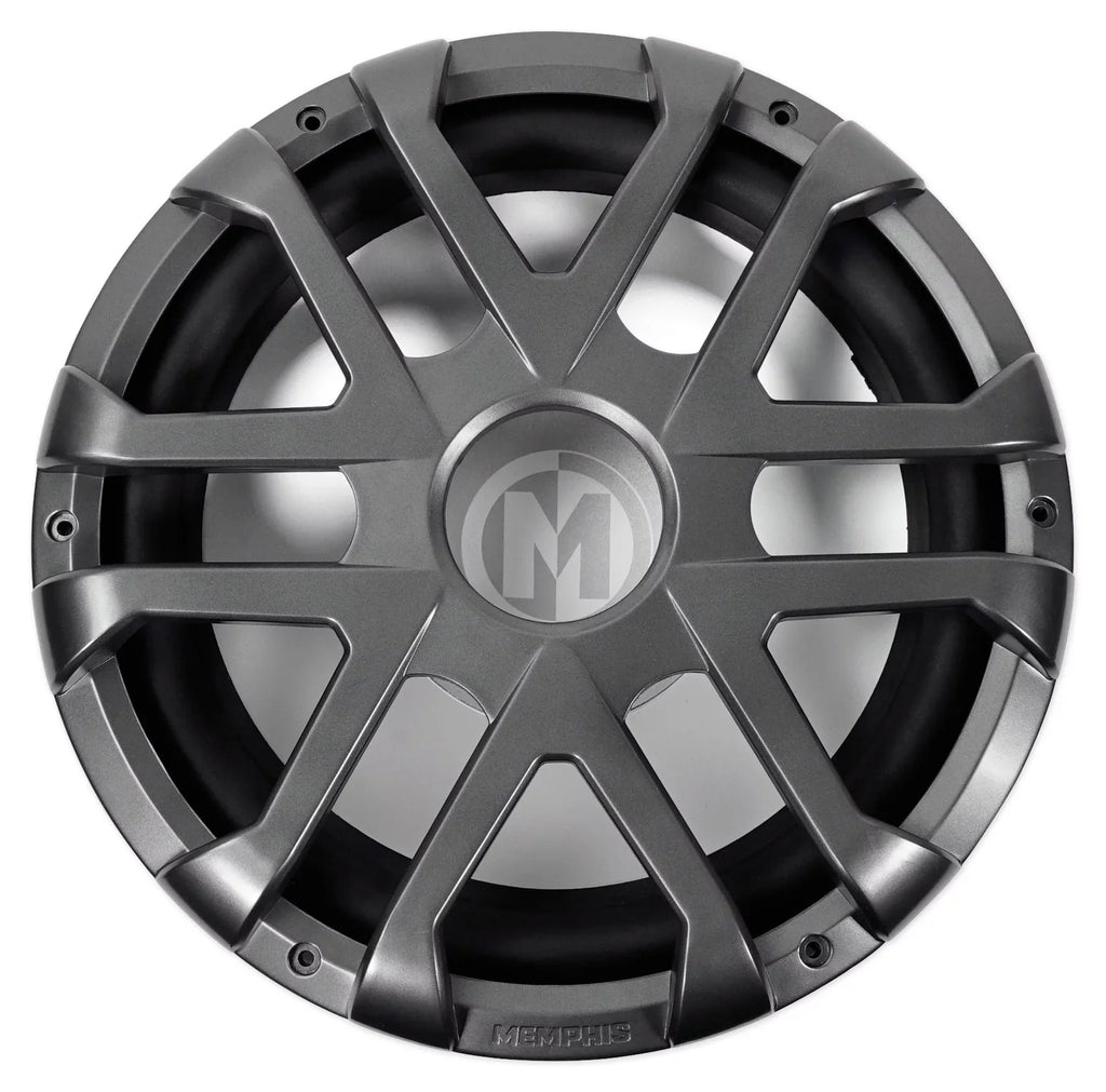 MXA1244 Memphis Audio 12" Watt Subwoofer Boat Marine LED Sub 4-Ohm Dual 500