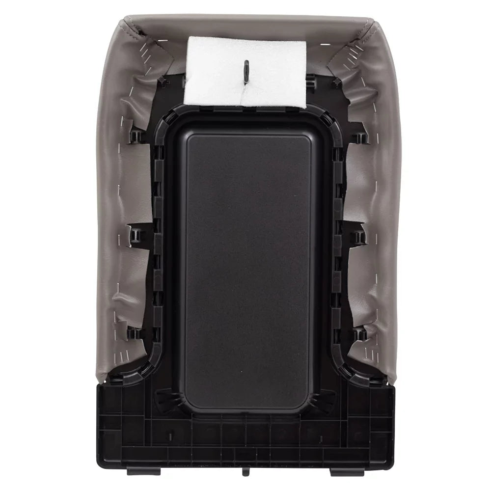 XL Truck Yukon Compatible Gray Pickup Lid & Console Tahoe 2001-2006 Kit 19127365 Repair with Replacement Center Silverado Brock Sierra