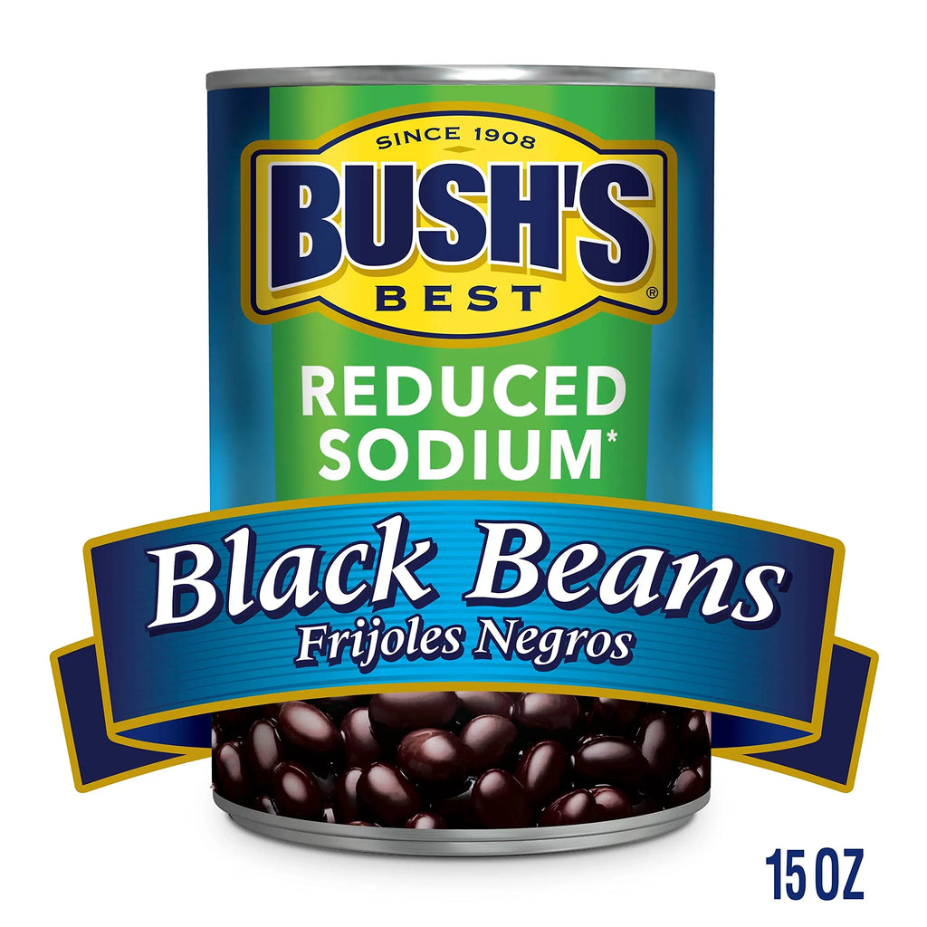 (Pack Fat, Bush,S Gluten Of Fiber, 15 Canned Beans, Sodium Reduced Source Best Oz Low Free, 12) Based Of Plant Protein And
