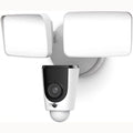 Wireless Smart Camera, with Waterproof, Home Floodlight Outdoor Light, Alarm, IP65 Camera Cloud 1080P 114 & Storage, Built-in Flood MicroSD WiFi Siren View, Security
