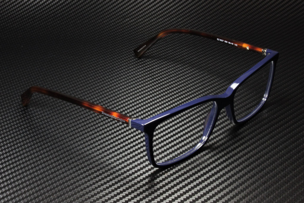 Men's Demo 090 Ermenegildo 56 Square Zegna EZ5027 Eyeglasses