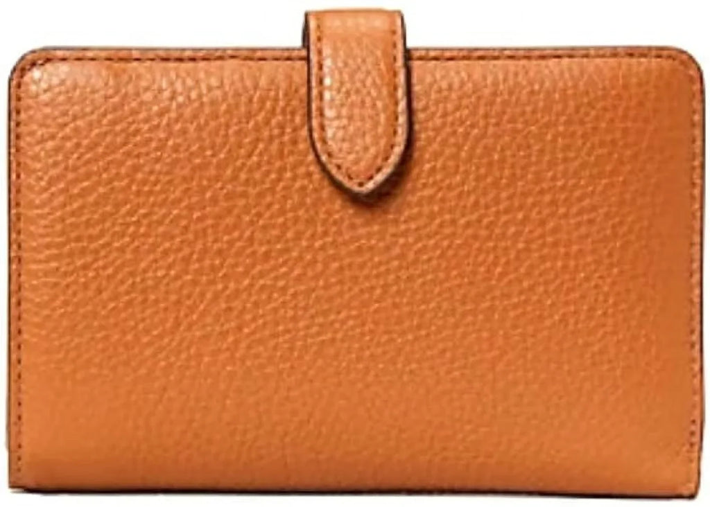 Compact Medium Wallet Kate Leather York New Bifold Gingerbread Leila Spade Warm