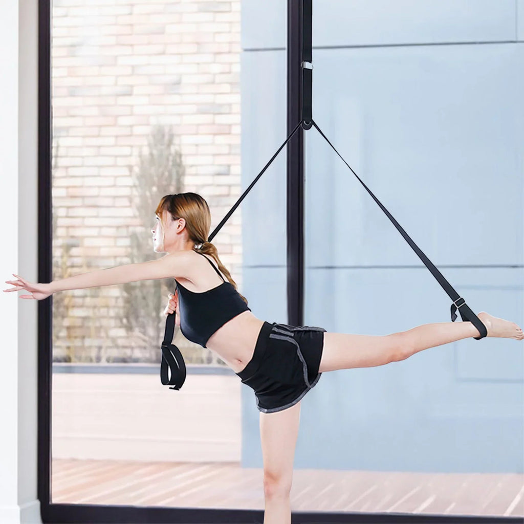 Equipment & Stretching Leg Door Leg for Gymnastics Leg Stretcher Stretching Door Strap Sport Stretcher, Dance Flexibility PMUYBHF Ballet Flexibility Trainer or Great Cheer Any Premium