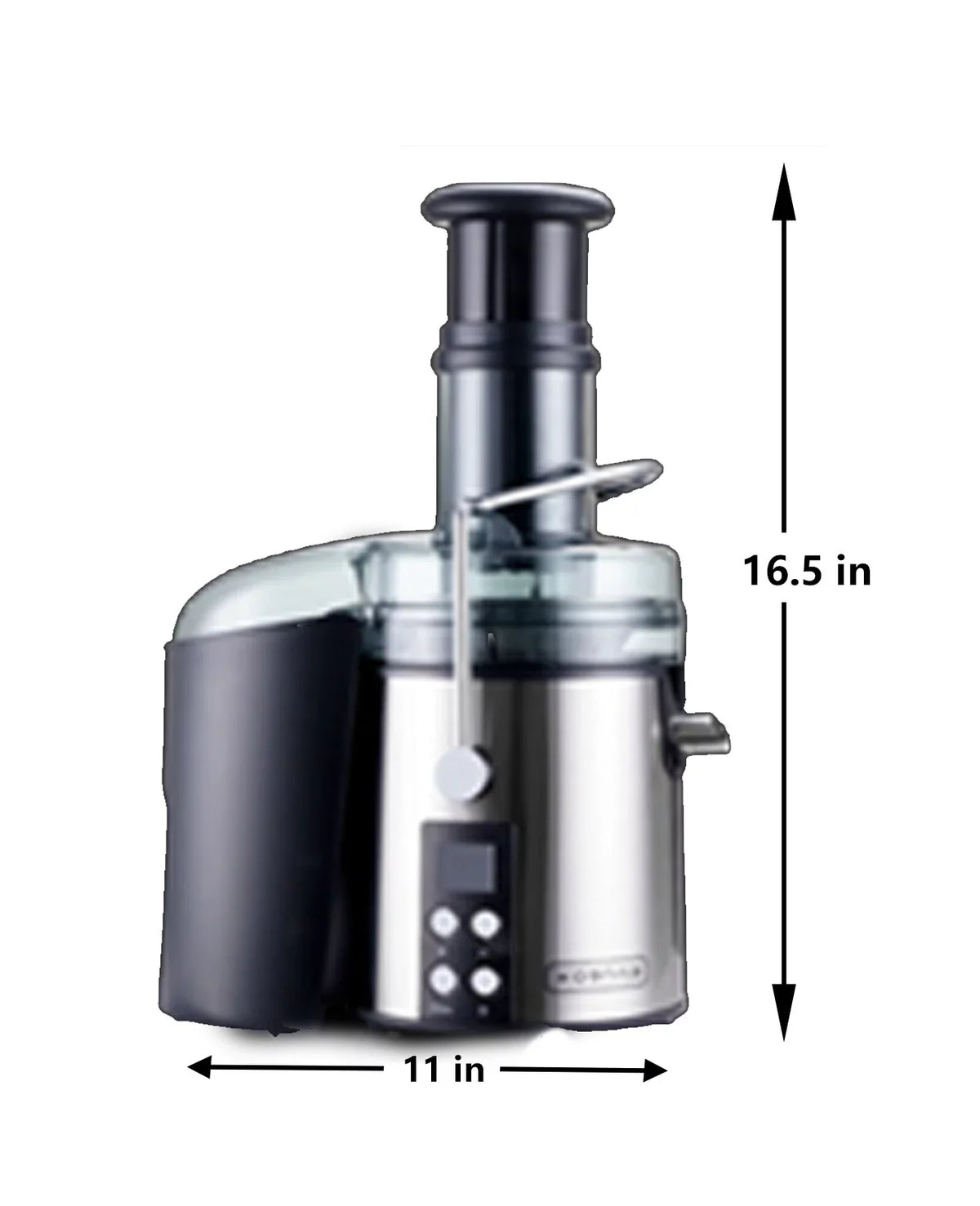 Centrifugal for Tainless-steel Chute Anti-drip with - Machines Vegetable Feed 3" Fruit Filter Juicer