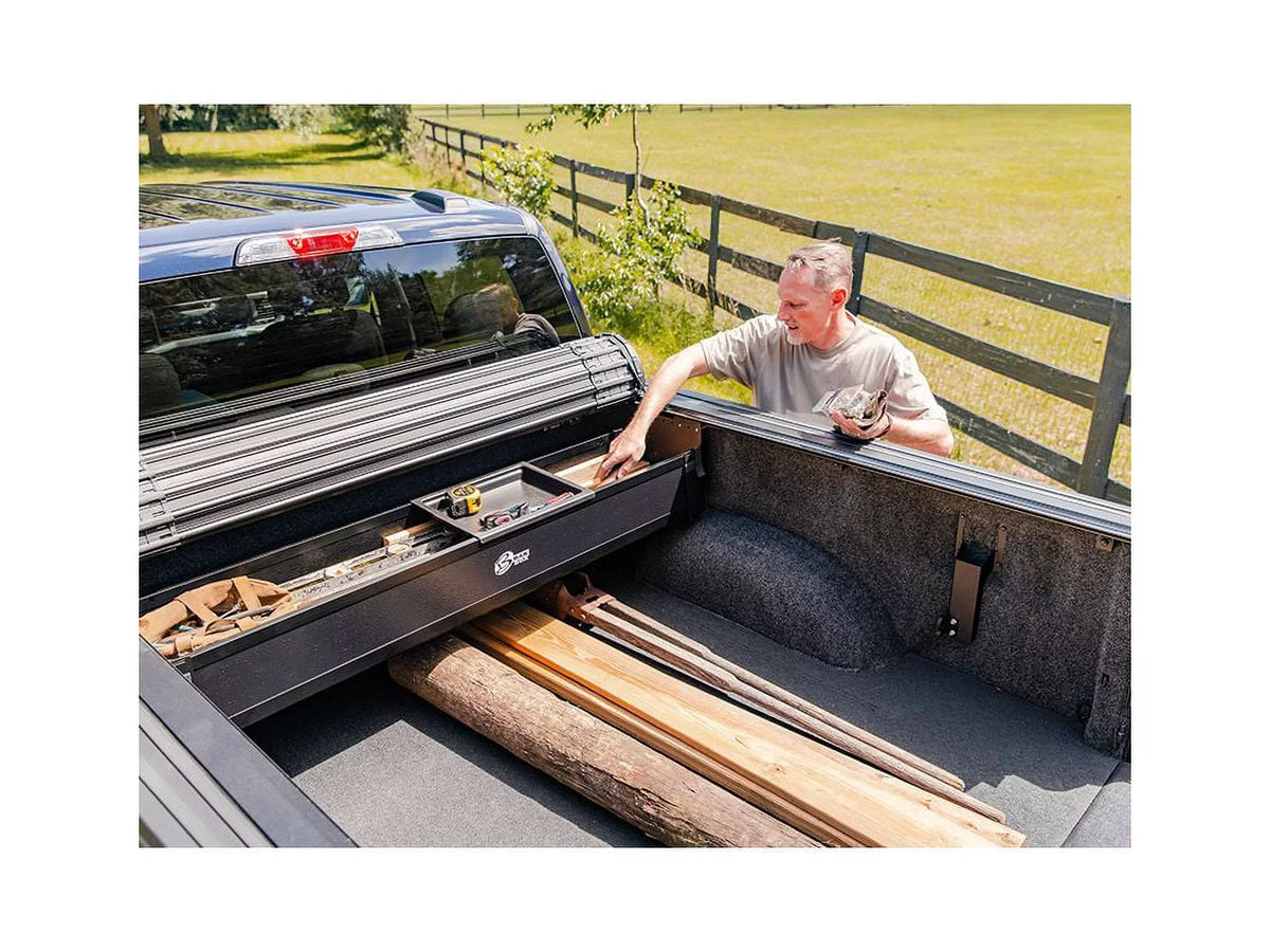 92401 RealTruck 2 BAK Utility - (All Toyota | BAKBox | Tundra with Fold-Away 2021 2000 by Compatible Beds) Box