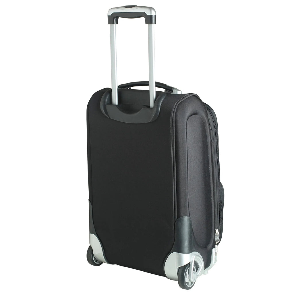 Carry-On Jayhawks Suitcase Softside Rolling MOJO Kansas 21"