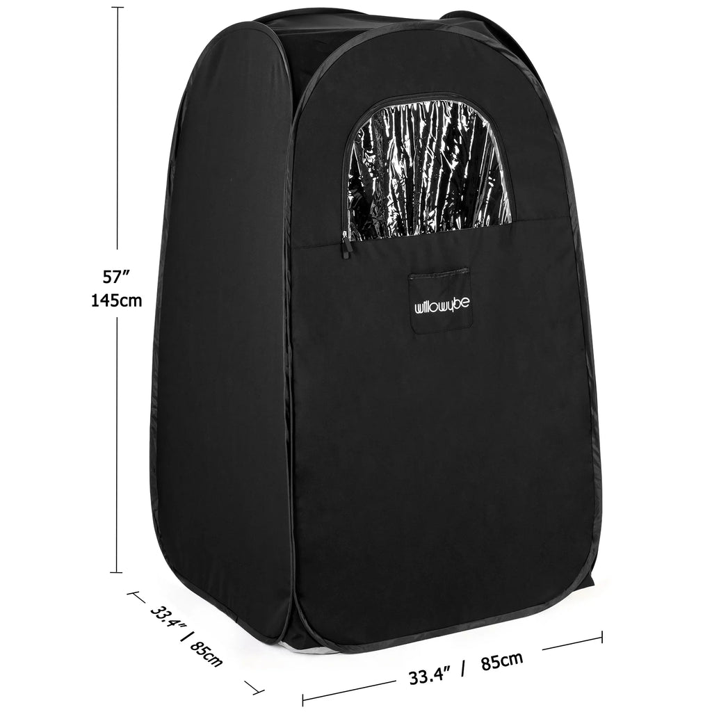 Bluetooth Body Spa | Tent, () Chair Home Personal Sauna Foldable Portable Steam Control, with Steamer,