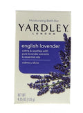 4.25 English Yardley 24 oz Lavender Bar, Bath Pack