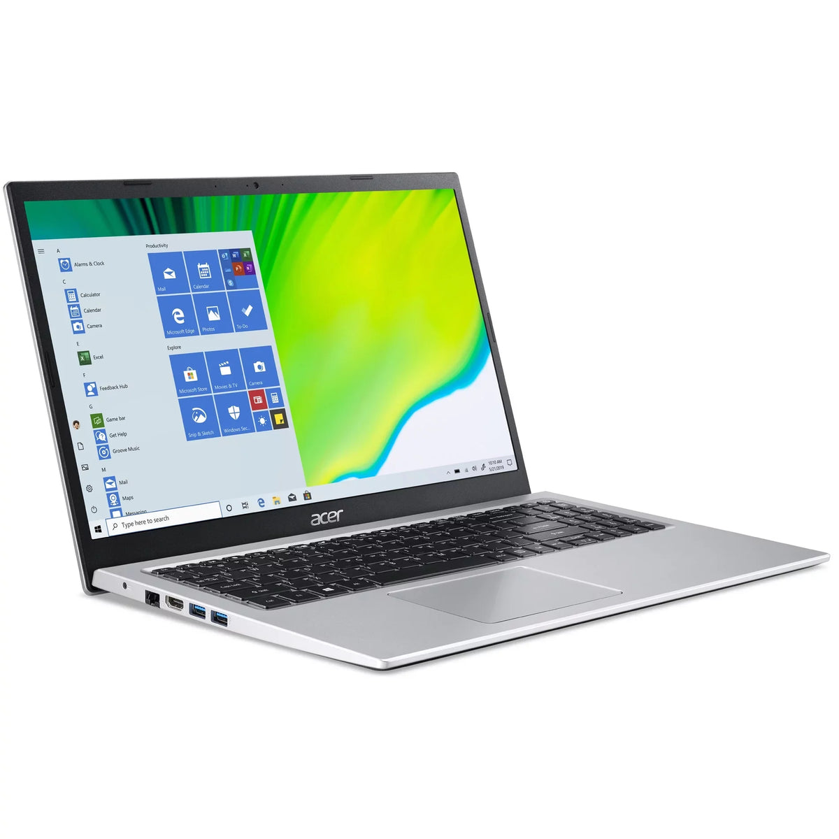 N4500 Celeron 1.10GHz 1 W11H Restored (Refurbished) - Flash Acer Laptop Aspire 64GB 15.6" 4GB RAM Intel
