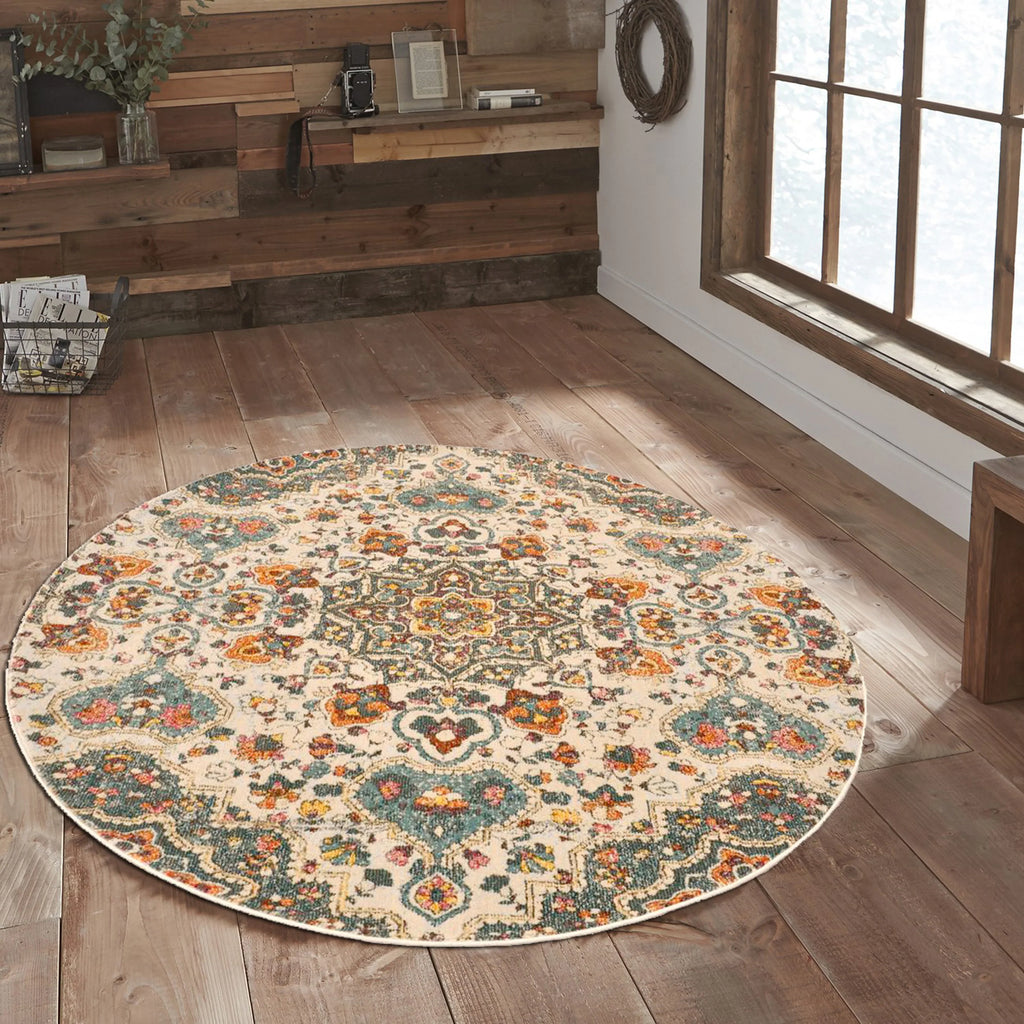 Living x Dining Vintage 5' by ft. Mat Room 5' 3 Room, 5' Bedroom, 2 Door Blossom Echo ft. Indoor Round