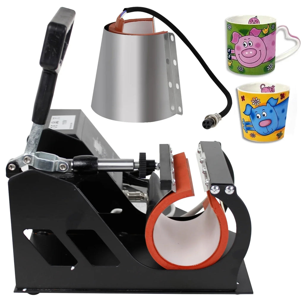 Transfer Coffee in Press 1 Mug Heat ZENSTYLE Cup 2 Digital Sublimation Machine