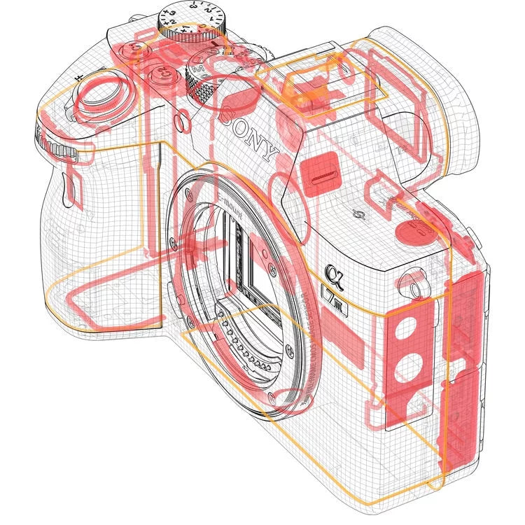 Camera Only) Sony 24MP Alpha (Body III Digital - a7 Mirrorless ILCE7M3/B