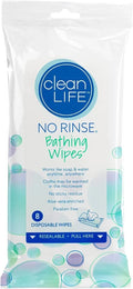 (5 and Cleanlife Hypoallergenic - Wipes)" Deodorizing Wipes Latex-Free for Maximum "Bathing Products and (8 Microwaveable, Premoistened Vera Cleansing Pack), and Aloe by Enriched