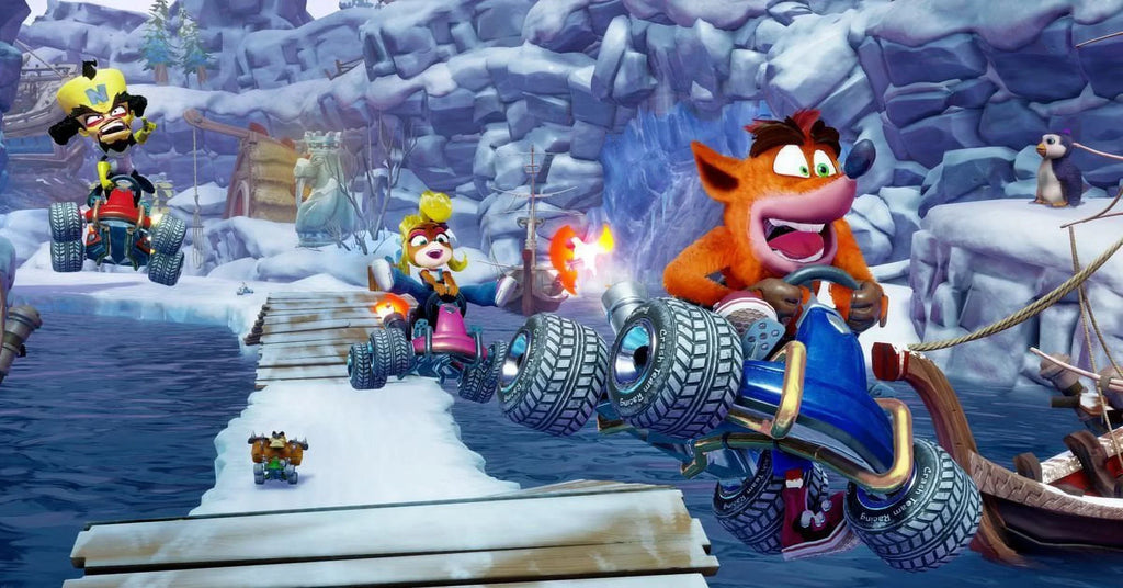 Crash Racing: Activision, 4 Nitro-Fueled, PlayStation Team