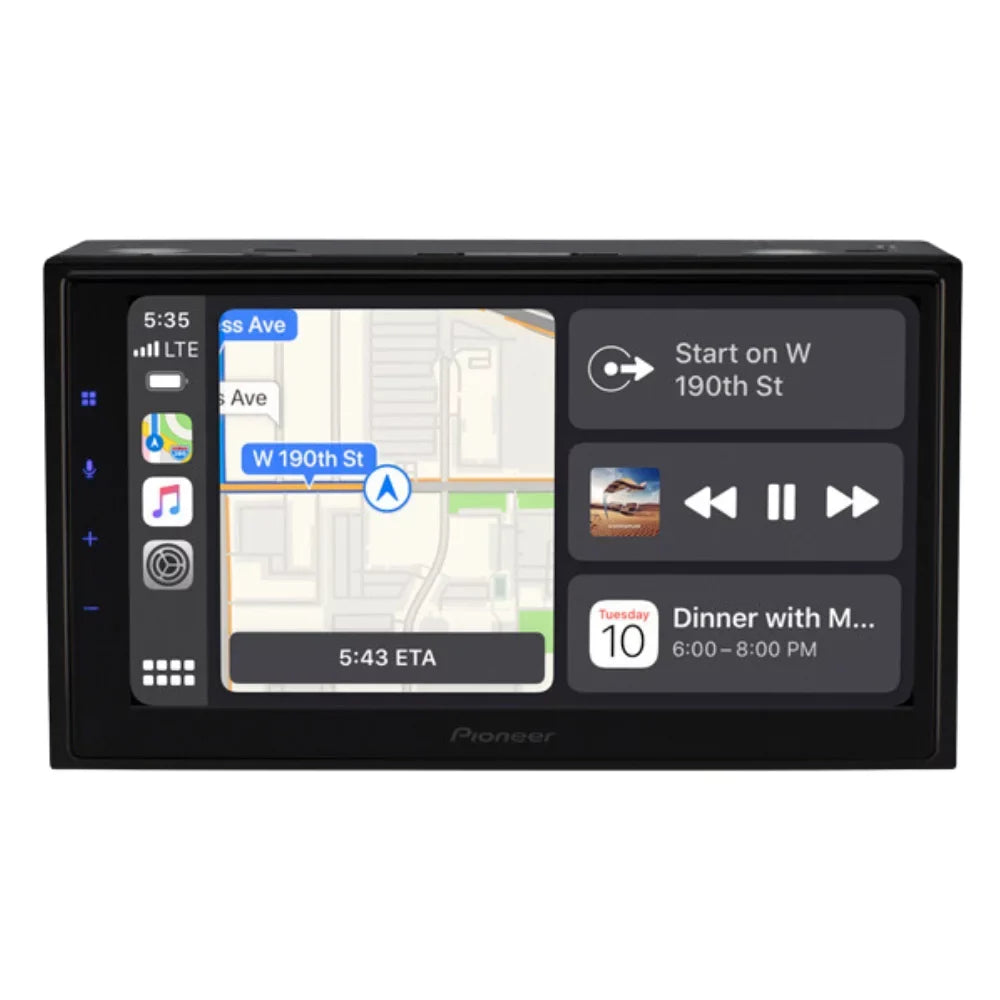 w/ 6.8" Camera Multimedia Receiver DMH-W4660NEX & Bluetooth New Bullet Pioneer