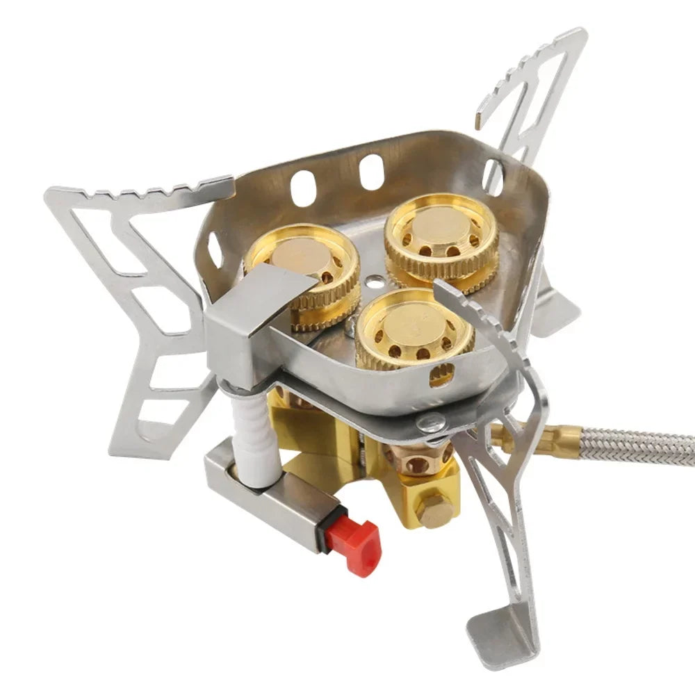 High Hiking Backpacking Camping Gases, for Picnic Stove, Cooking Windproof Tomshoo 6800W Valve Adjustable