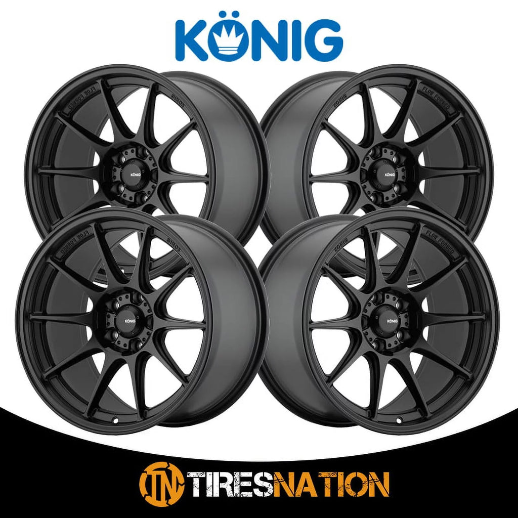 Wheel 17x9 5x100 Dekagram Konig Semi-Matte +40et 57B