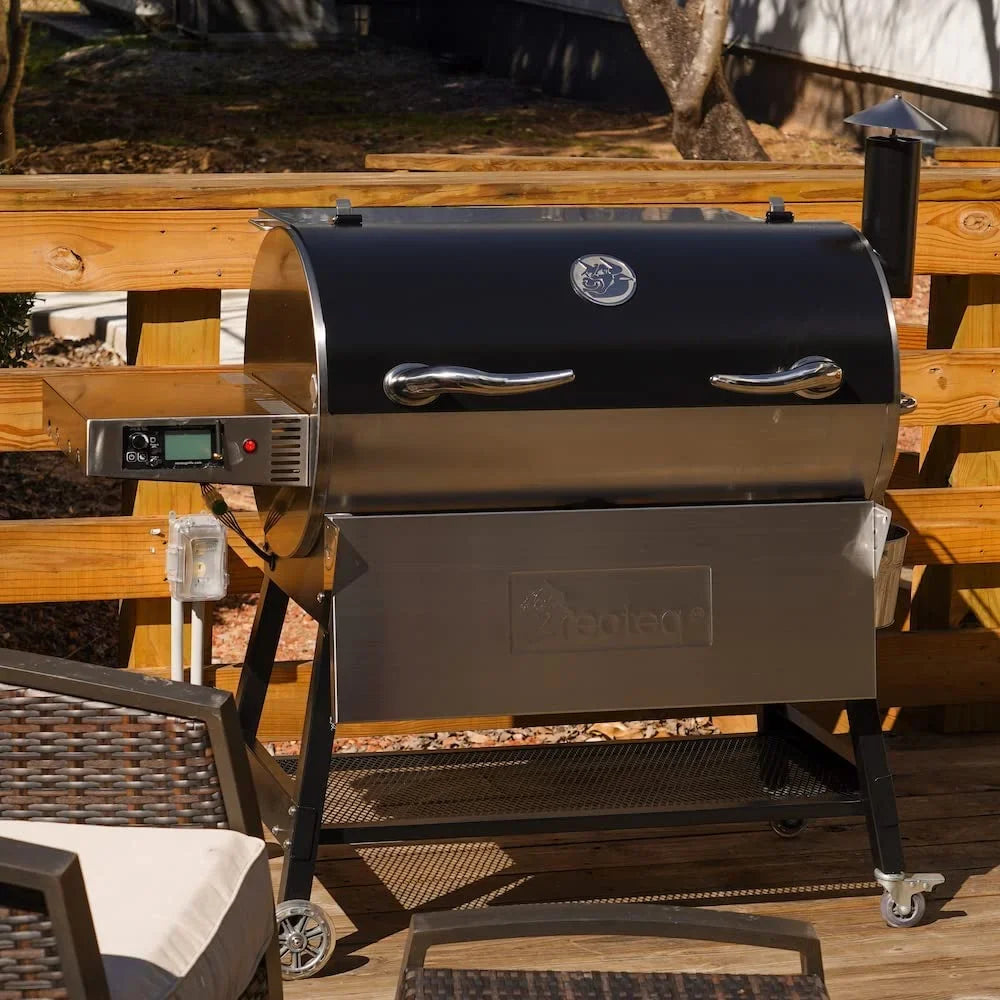 for Your Grill Prep To Work Pellet | More Grill Front-Folding Add Pellet and Shelf Wood Dishes Space