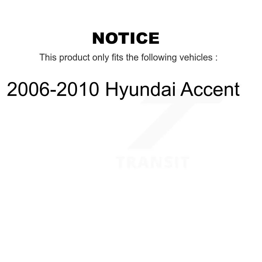 For Filter 2006-2010 Pack) K54-100376 (4 Accent Cabin Air Hyundai