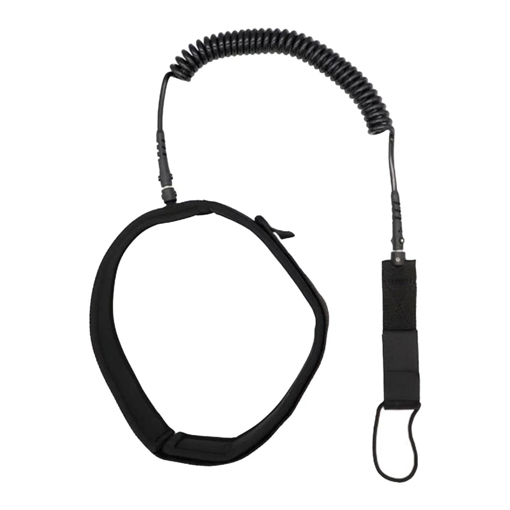 Waist Paddle Water Sports Belt Surfboard 10FT Leash Skimboard, Surfing Leash Coiled up Leash Shortboard, Longboard Stand for Paddleboard, Board Surf