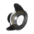 200mm Camera Lens 60m/ 67mm Shade Underwater Waterproof 197ft Adapter for Camera Port Round Cover MEIKON Case Wide Housing Fisheye Diving Dome Angle
