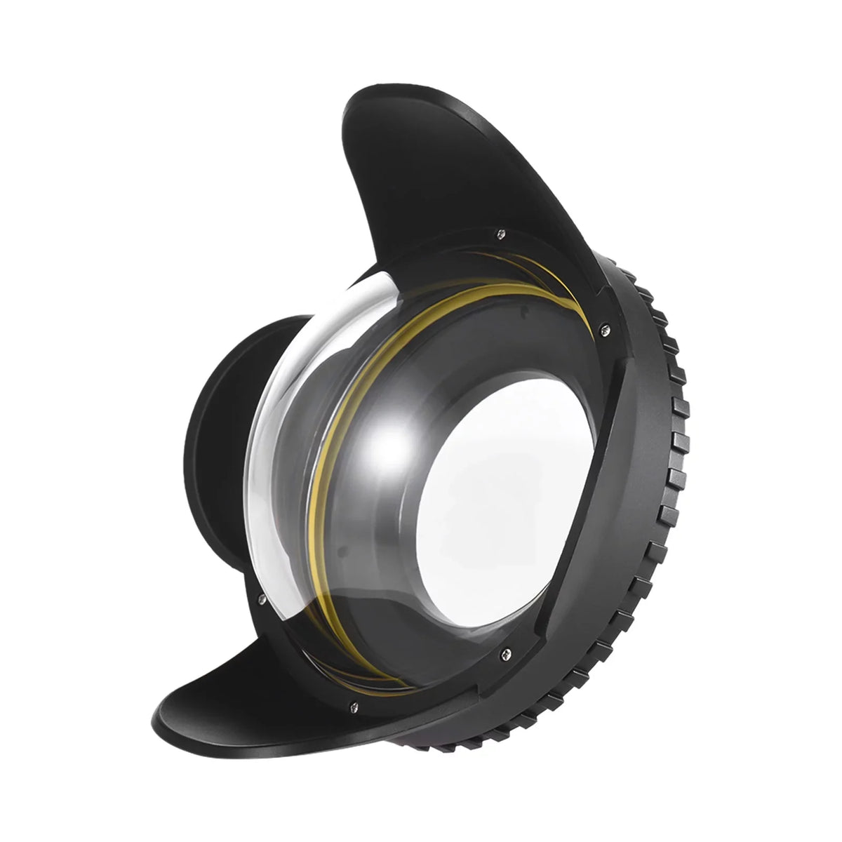 200mm Camera Lens 60m/ 67mm Shade Underwater Waterproof 197ft Adapter for Camera Port Round Cover MEIKON Case Wide Housing Fisheye Diving Dome Angle