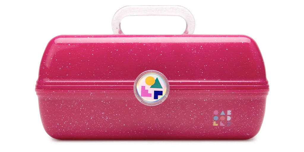 On-The-Go Pink Girl Sparkle Deep Box, Makeup Caboodles