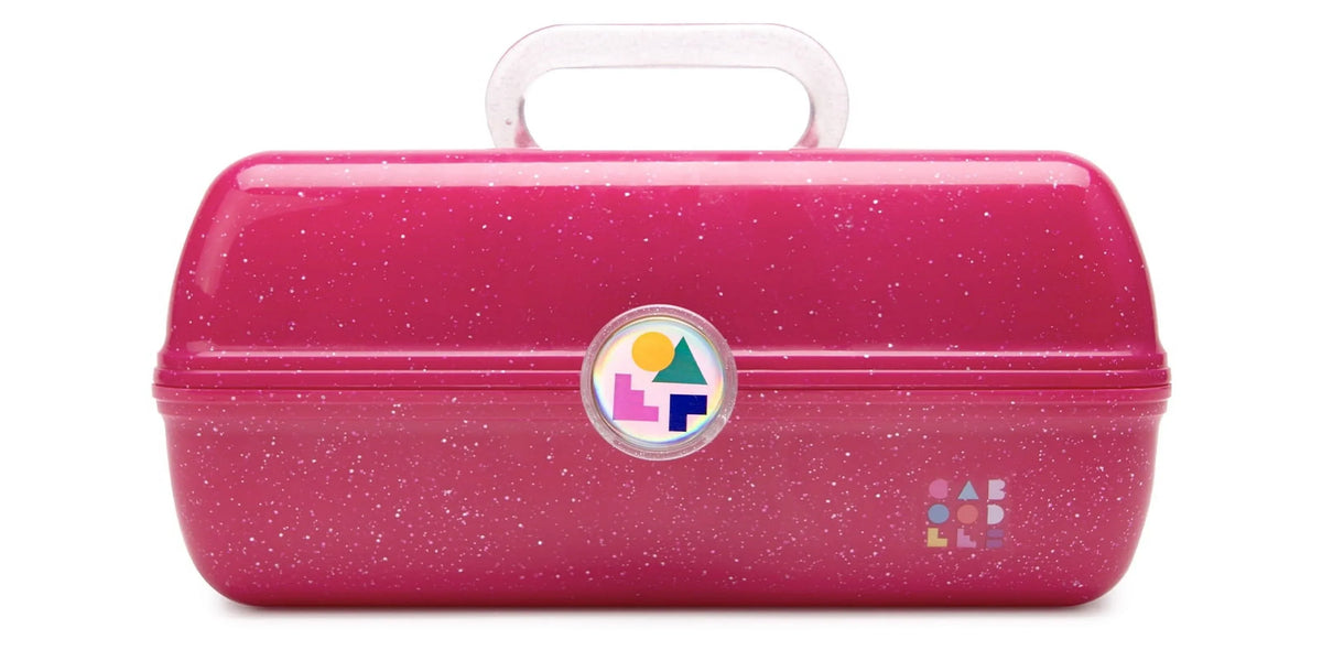 On-The-Go Pink Girl Sparkle Deep Box, Makeup Caboodles
