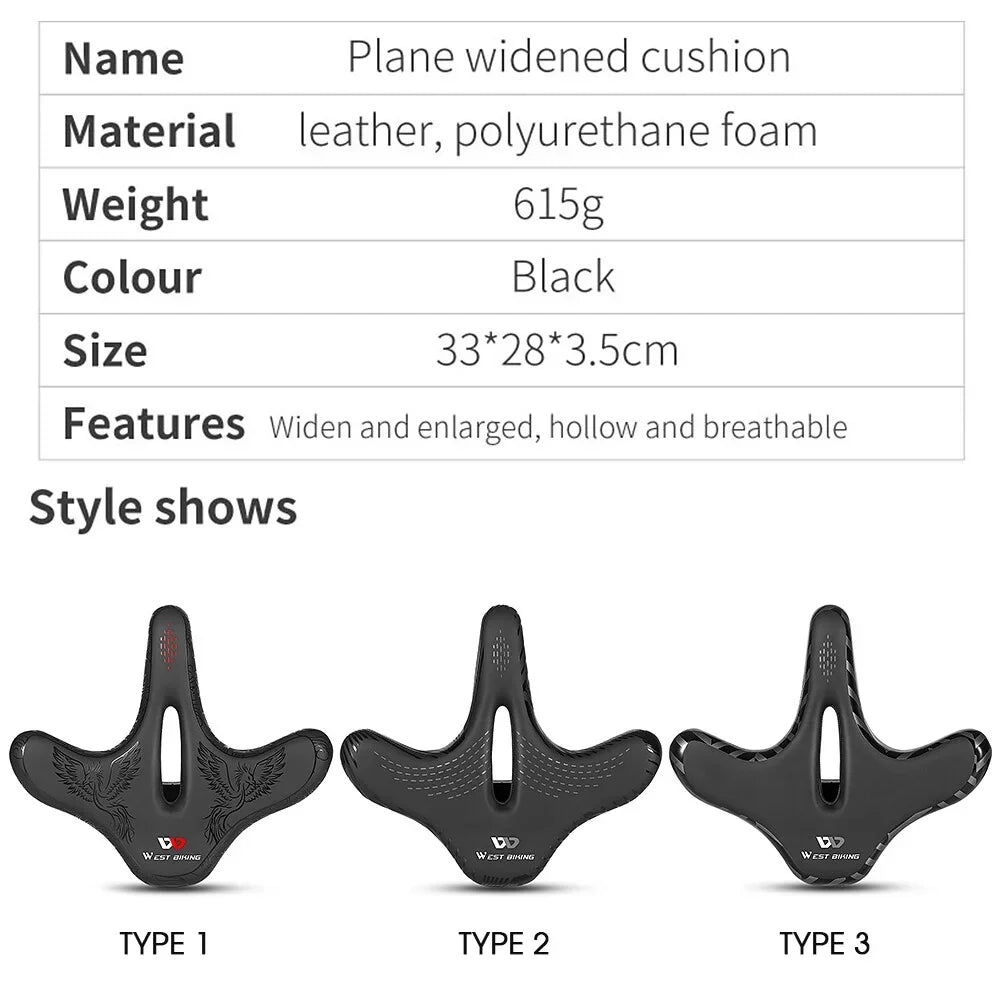 Pad Cushion Saddle Seat Bike Waterproof BIKING Road Women MTB Women Men Men Waterproof WEST Saddle WEST Saddle Saddle,Bike Wide